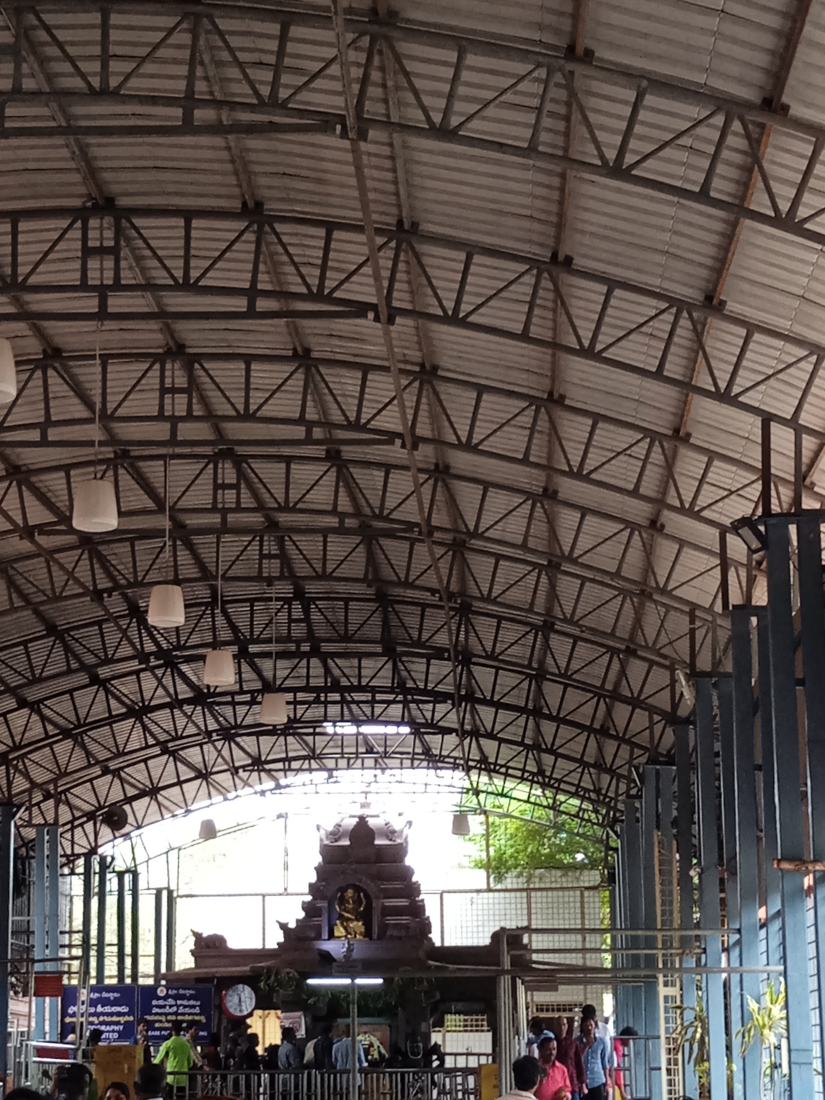 Sacred shrine of Sakshi Ganapathi Temple in Srisailam